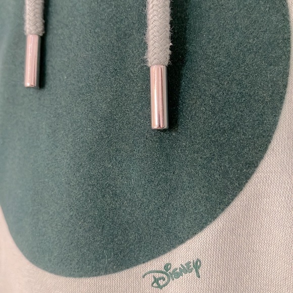DISNEY for H& M | Women’s Sage Green Mickey Long Sleeve Hoodie Size Small S - Picture 3 of 6